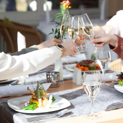 Speisen im Restaurant vom Parkhotel Bad Schandau