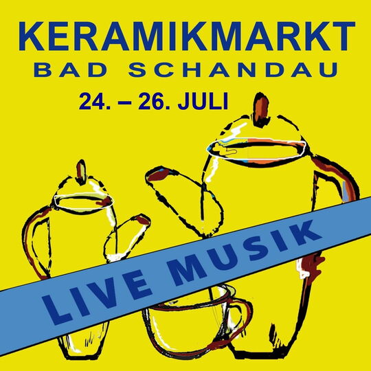 Keramikmarkt Bad Schandau 24.-26.07.2026 - mit Livemusik und Kulinarik erstmals im Park des Parkhotels