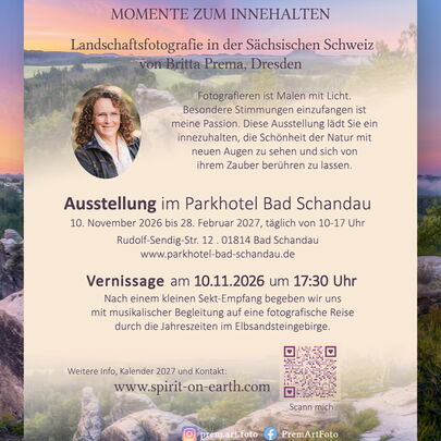 Parkhotel Bad Schandau - Eröffnung Fotoausstellung Britta Prema Lichte Landschaften 2027