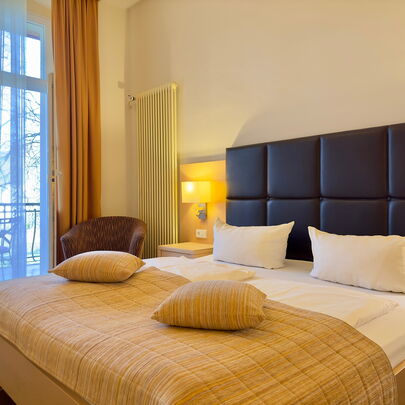 Einrichtung von BalkonZimmer Parkhotel Bad Schandau