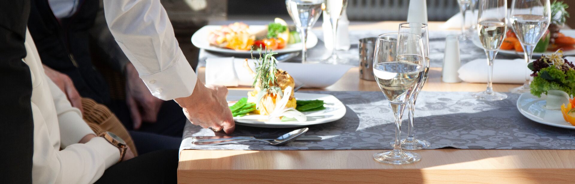 Speisen im Restaurant vom Parkhotel Bad Schandau