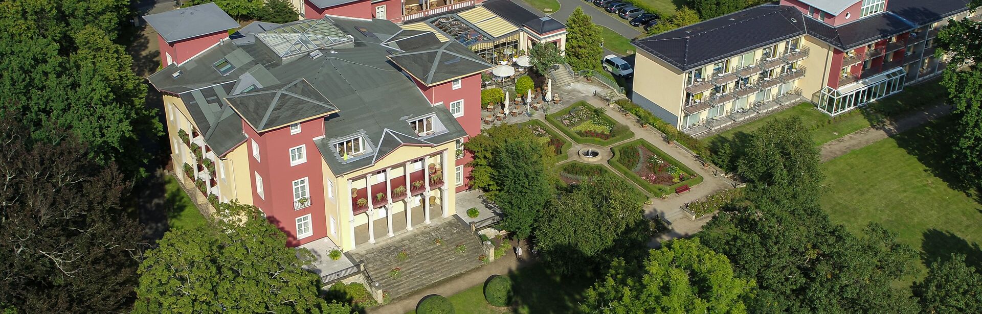 Luftaufnahmen vom Parkhotel Bad Schandau