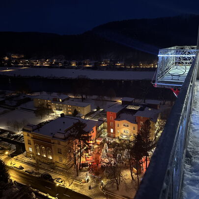 Luftaufnahme von Parkhotel Bad Schandau