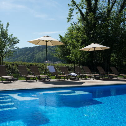 Gartenpool vom Parkhotel Bad Schandau Hotel