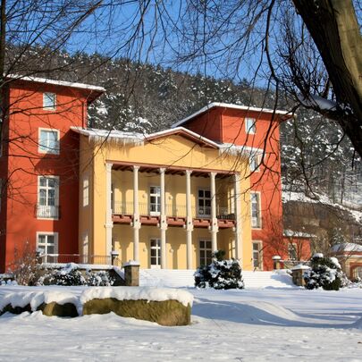 Villa Sendig im Winter