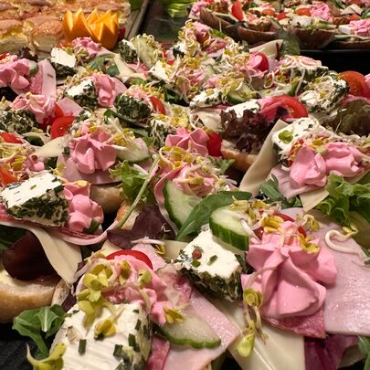 Buffet-Speisen im Parkhotel Bad Schandau